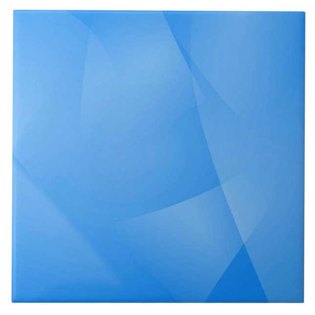 Delikate Schichten von Blau Fliese (Vorderseite)