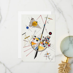 Delikate Spannung, Nr. 85 von Wassily Kandinsky Dankeskarte