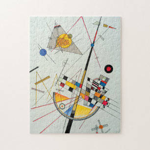 Delikate Spannung von Wassily Kandinsky Puzzle