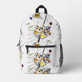 Delikate Tension #85 - Kandinsky Bedruckter Rucksack