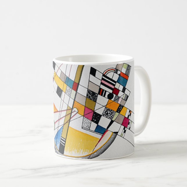 Delikate Tension No.85, Wassily Kandinsky Kaffeetasse (VorderseiteRechts)