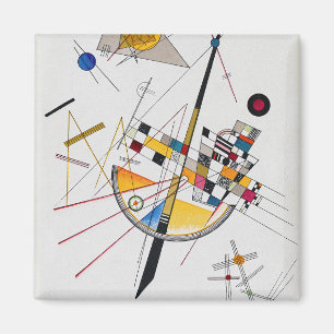 Delikate Tension No.85, Wassily Kandinsky Magnet