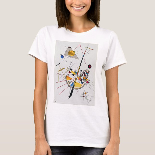 Delikate Tension No.85, Wassily Kandinsky T-Shirt (Vorderseite)