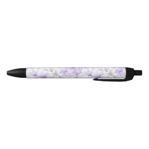 Delikate Violett-Blumen Kugelschreiber