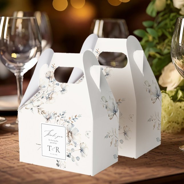 Delikate Wildblume Border Danke, ID1102 Geschenkschachtel (Von Creator hochgeladen)