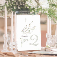 Delikate Wildblumen Bouquet Taufe n 2