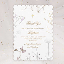 delikate Wildblumen danke Ihnen für die kommende K