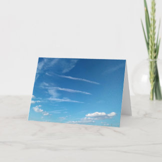 Delikate Wolken Karte