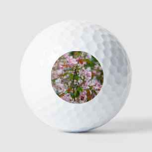 Delikater Apfelbaum mit Blume Golfball