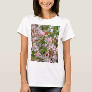 Delikater Apfelbaum mit Blume T-Shirt