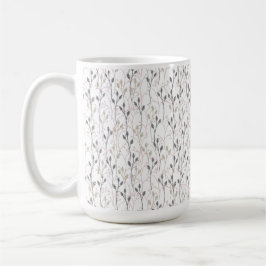 Delikates Design der Wildblume in weichen Pastelle Kaffeetasse