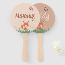 Delikates Forest-Themed Fox Baby Shower Game