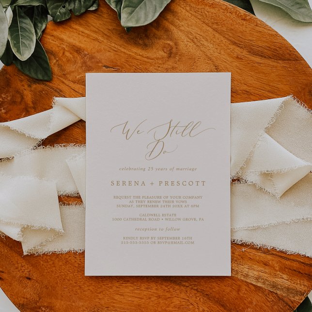 Delikates Gold und Creme machen wir immer noch ein Einladung (Von Creator hochgeladen)