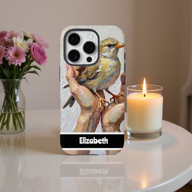 Delikates Sparrow-Design Case-Mate iPhone Hülle (Von Creator hochgeladen)