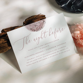 Delikatesse Blush Moon | Festliches Probe Abendess Einladung