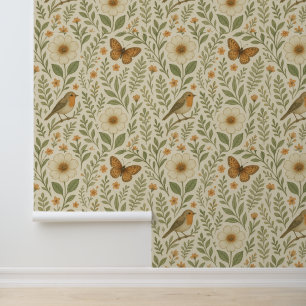 Delikatesse Garten Harmonie Tapete