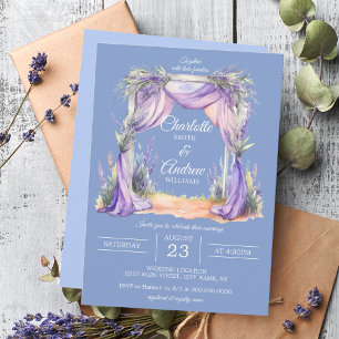 Delikatesse Lavendel Arch Einladung