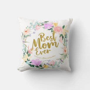 Delikatesse Mama mit der besten Flora je Muttertag Kissen