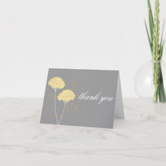 Delikatessen florale Danke Note Card