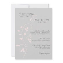 Delikatessen Rosa Rose & Grau Weintrauben Hochzeit