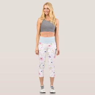 Delikatessenfloral Capri Leggings
