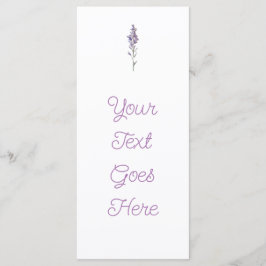 Delikatessenfloral Menükarte