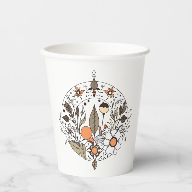 Delikatflora N02 Pappbecher (Vorderseite)