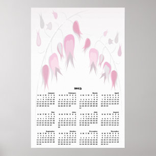 Delikatrosa Tulip Wie Blume 2013 Kalender Poster
