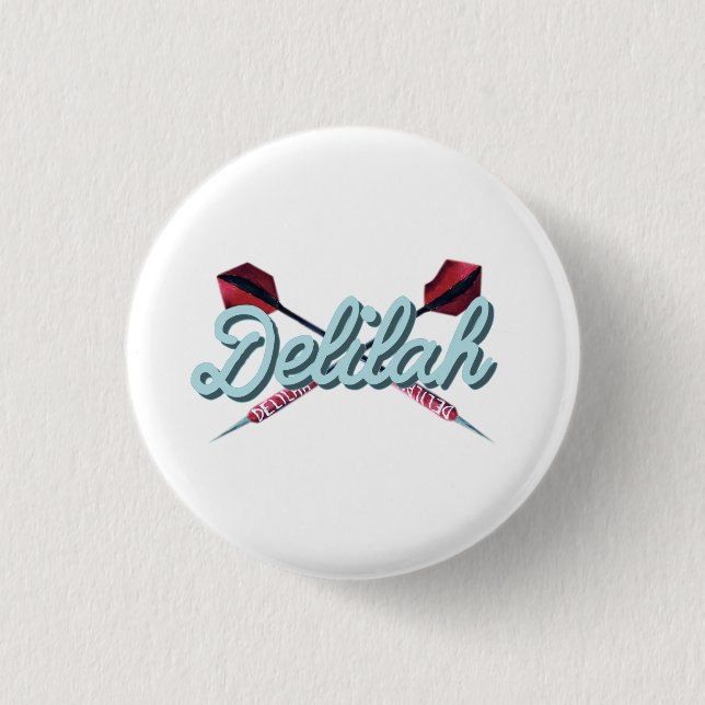 DELILAH Pfeil-Knopf Button (Vorderseite)