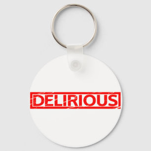 Delirious Briefmarke Schlüsselanhänger