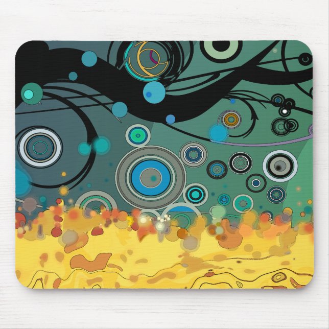 Delirium - abstrakt mousepad (Vorne)