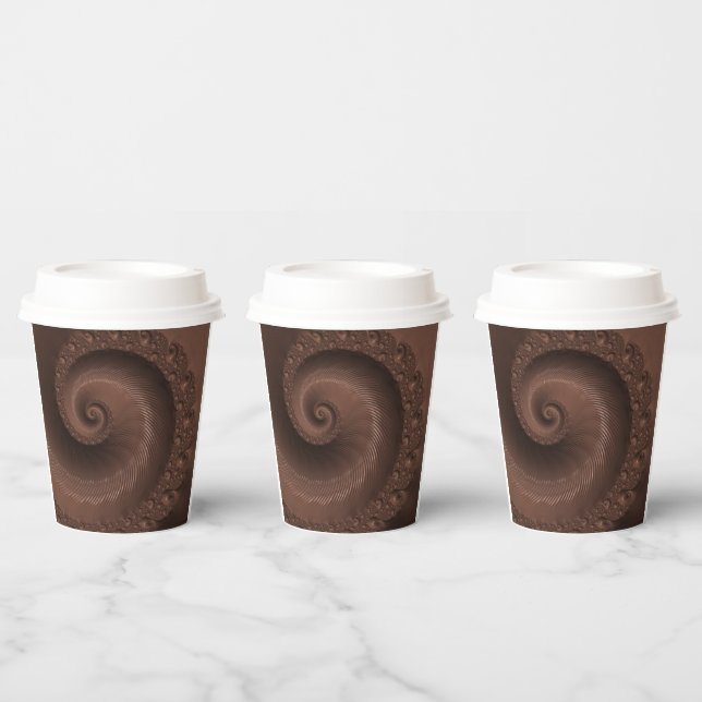 Delish Chocolate Swirl Pappbecher (Multi)
