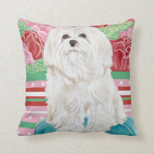 Della Rose Maltese Kissen
