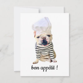 DELLALAFRENCH BON APPETIT! MITTEILUNGSKARTE