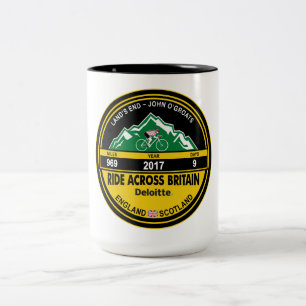 Deloitte FAHRT ÜBER GROSSBRITANNIENTasse 2017 Zweifarbige Tasse