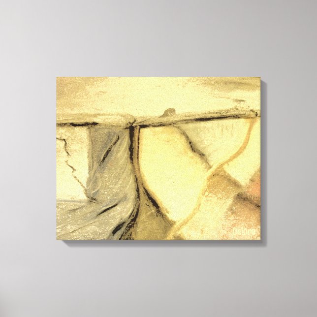 Delore Stretched Canvas Print Leinwanddruck (Vorderseite)