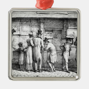 Delpechs lithographische Druckerei, c.1818 Ornament Aus Metall