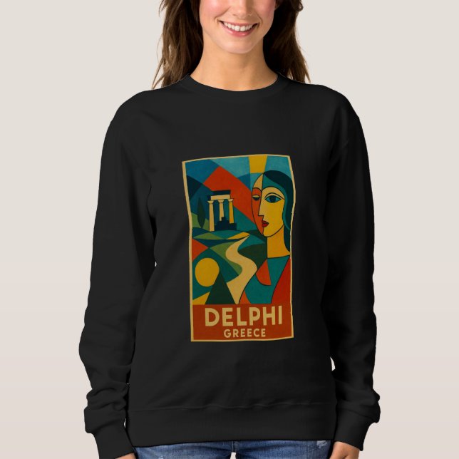 Delphi, Griechenland  Ein UNESCO-Welterbe Sweatshirt (Vorderseite)