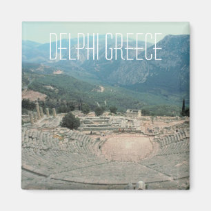 Delphi Griechenland Foto Travel Souvenir Kühlschra Magnet