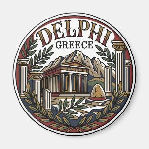 Delphi Griechenland Magnet