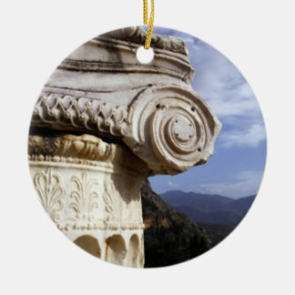 Delphi Temple Keramik Ornament
