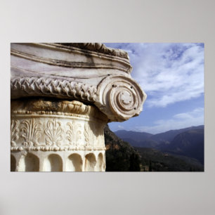 Delphi Temple Poster