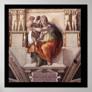 Delphic Sibyl Poster