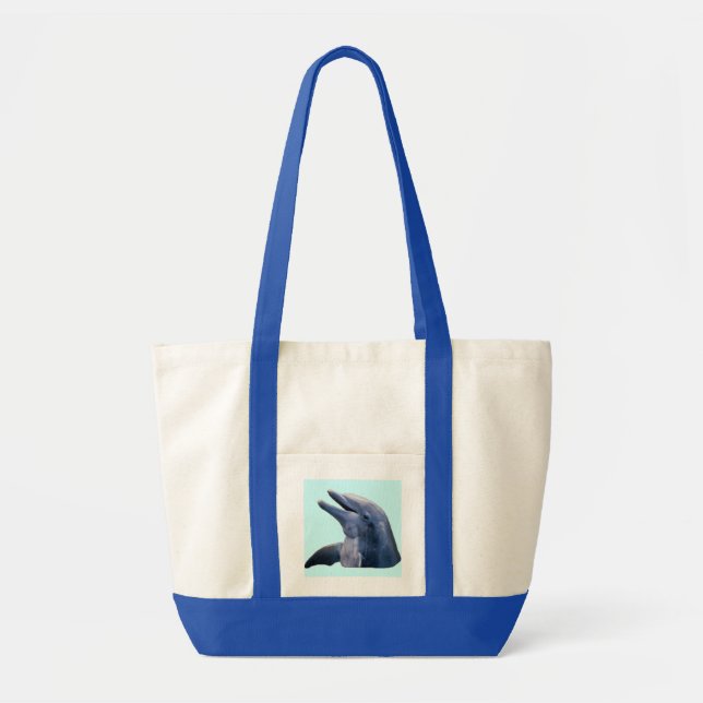 Delphin-Bild-Taschen-Tasche Tragetasche (Vorne)