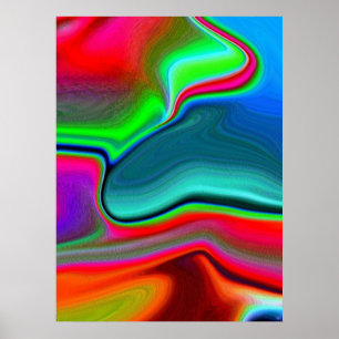 Delphin-Bucht-Druck Poster