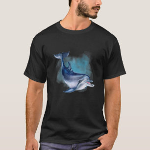 Delphin Deep Ocean Creatures and Rift Life T-Shirt