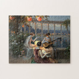 Delphin Enjolras' Les Musiciennes sur la Terrasse Puzzle