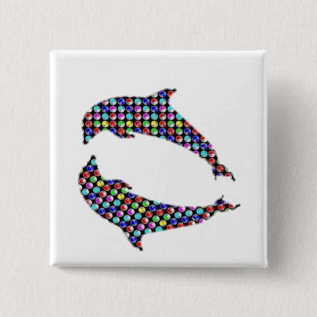 DELPHIN-Fischtierspiel NVN97 NavINjoshi SPASS Button (Vorderseite)