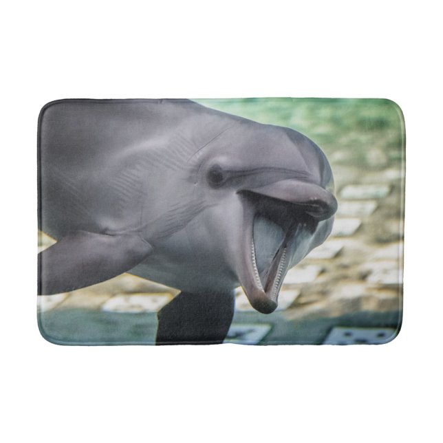 Delphin Getty Bild-| Badematte (Vorderseite)