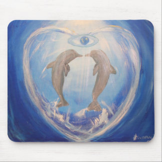 Delphin-Harmonie Mousepad